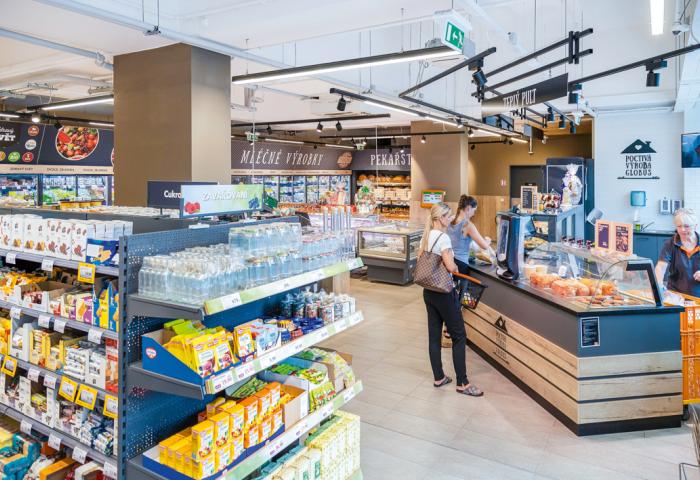 Globus-Markt in Tschechien