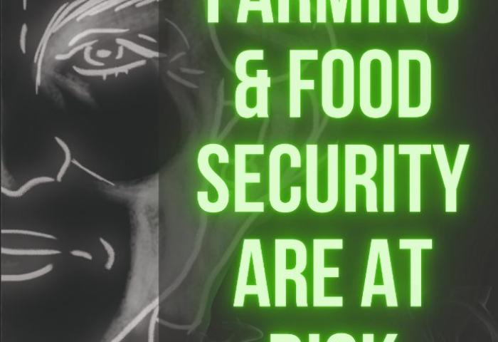 Slogan für die Proteste von Copa Cogeca