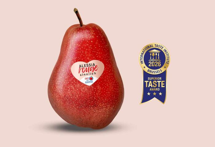 Birne mit Auszeichnung