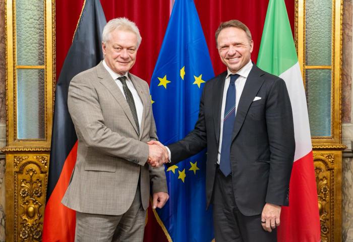 Alois Rainer und Francesco Lollobrigida