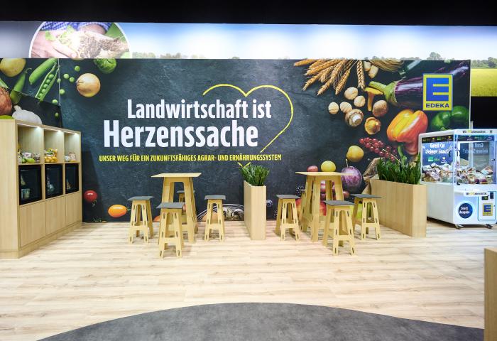 Edeka-Messestand auf der Grünen Woche