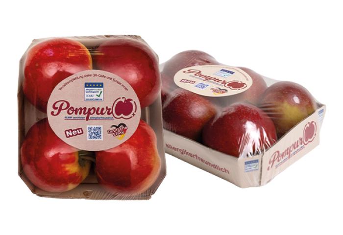 Pompur in Verpackung