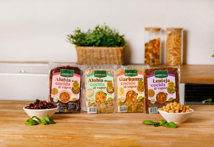 vakuumierte Maispakete