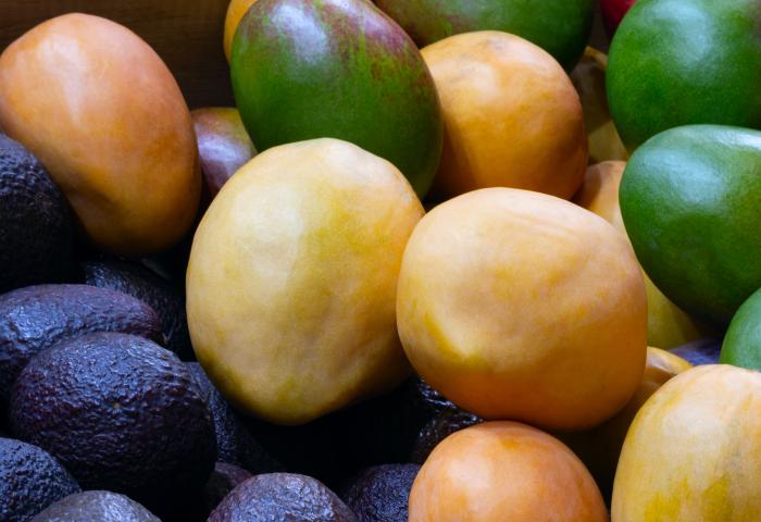 Avocados und Mangos