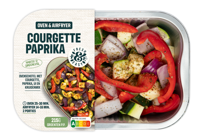 Zucchini-Paprika-Gericht