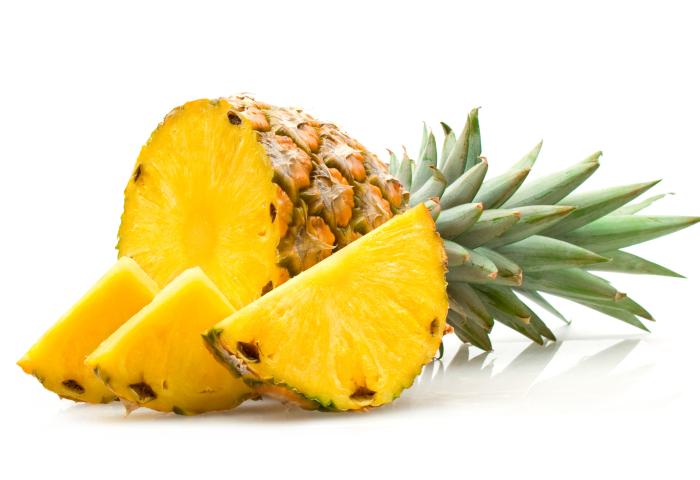 aufgeschnittene Ananas