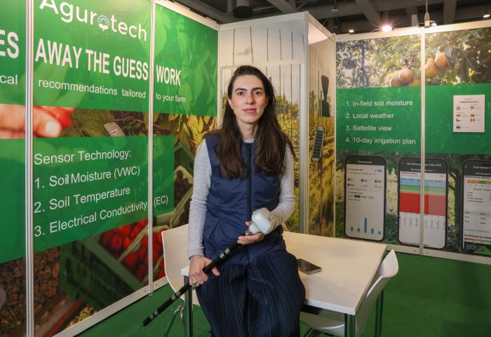 Lilia Planjyan auf der Fruit Logistica 2026 in Berlin.
