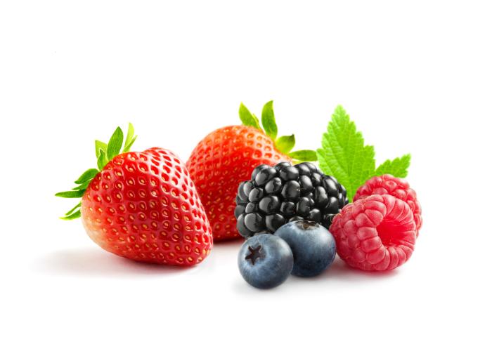 diverse Beerenfrüchte