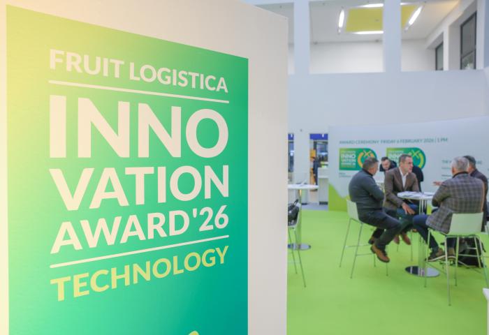 Logo des Fruit Logistica Innovation Awards Technologie