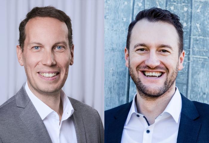 Die Caterer Markus Grube und Stefan Lehmann (r.)