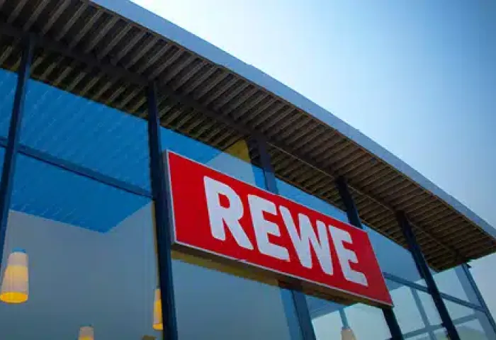 Rewe Markt Außenansicht