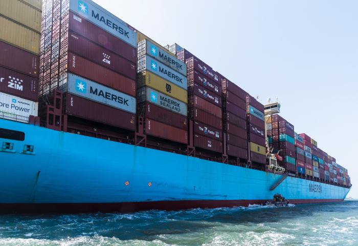 Containerschiff von Maersk