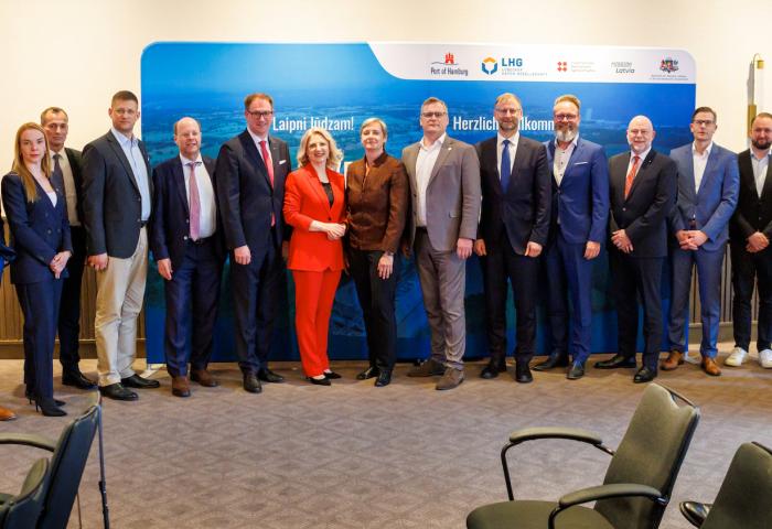 Vortragende, Panelteilnehmende, Organisatorinnen und Organisatoren des German-Latvian Port Forum