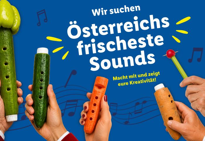 Musikinstrumente aus Gemüse