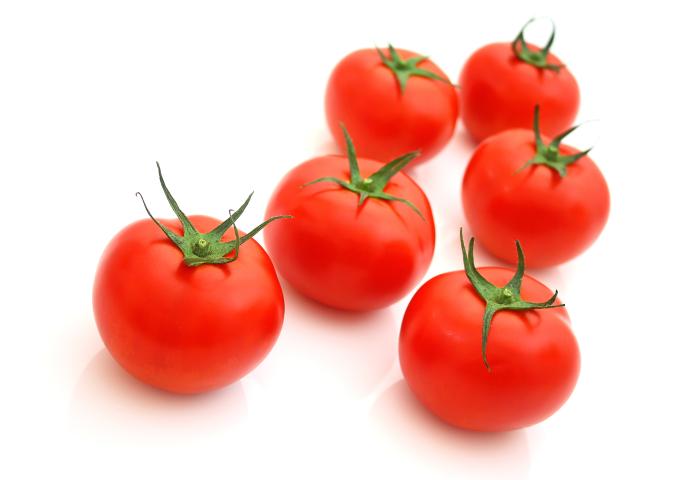 Tomaten in Formation