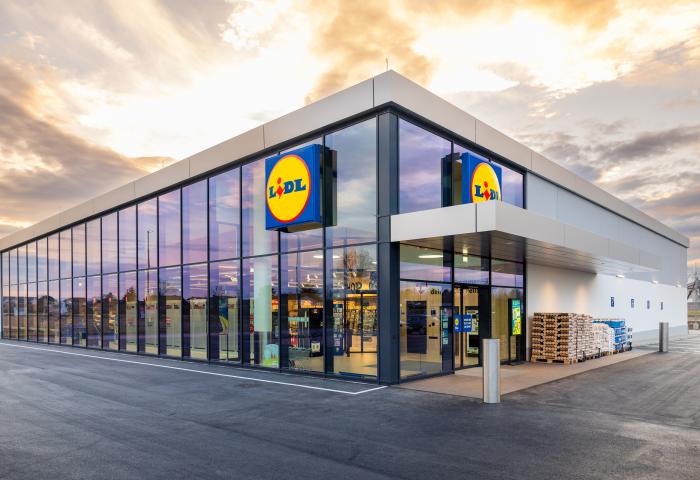Außenansicht einer Lidl-Filiale