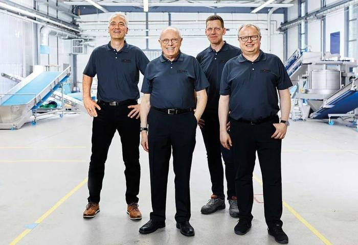 Das vierköpfige Management von KRONEN