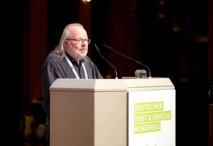 Gary Winter, Geschäftsführer der Blue Ocean Software GmbH, auf dem Deutschen Obst & Gemüse Kongress 2026