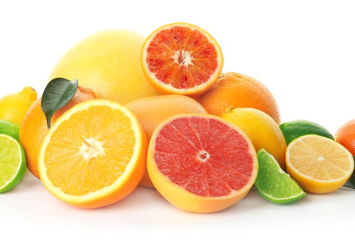 diverse Zitrusfrüchte