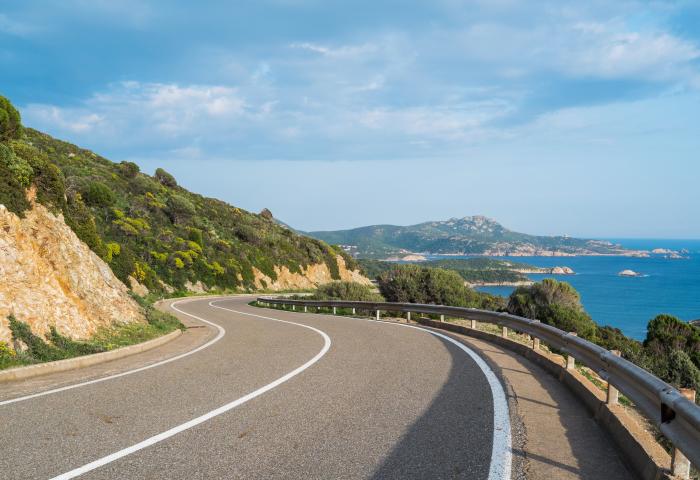 Straße in Italien