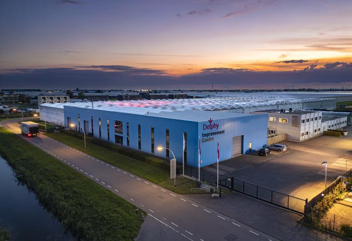 Außenansicht des Delphy Improvement Center