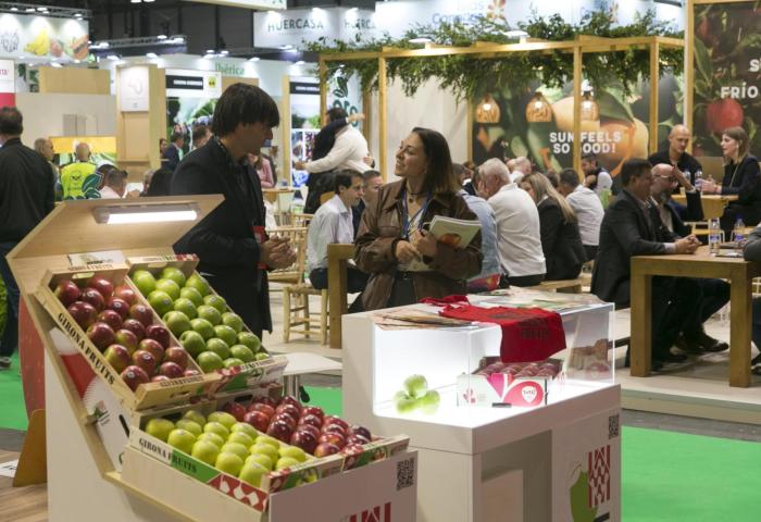 Gesprächssituation auf der Fruit Attraction