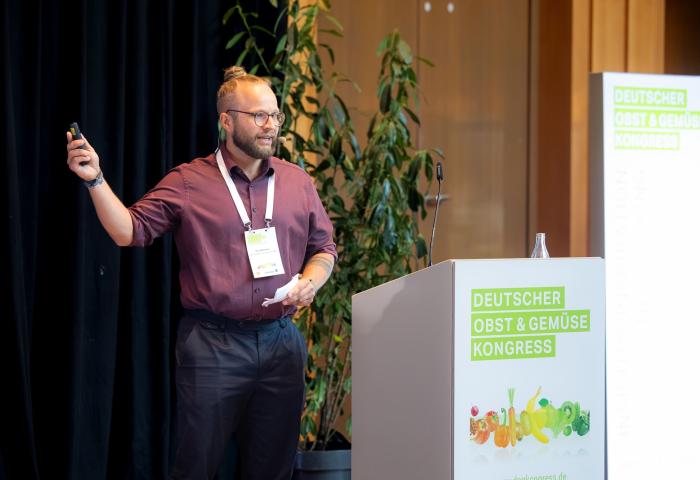 Nico Oesemann beim Deutschen Obst & Gemüse Kongress 2026