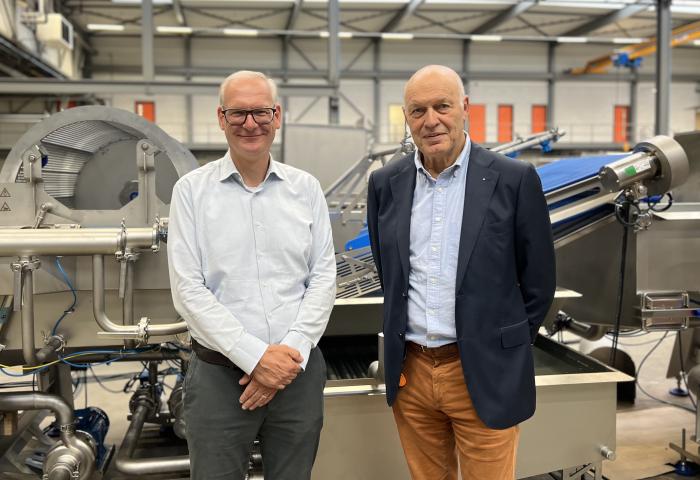 Tys van Elk (l.) und Bert Haffmans 
