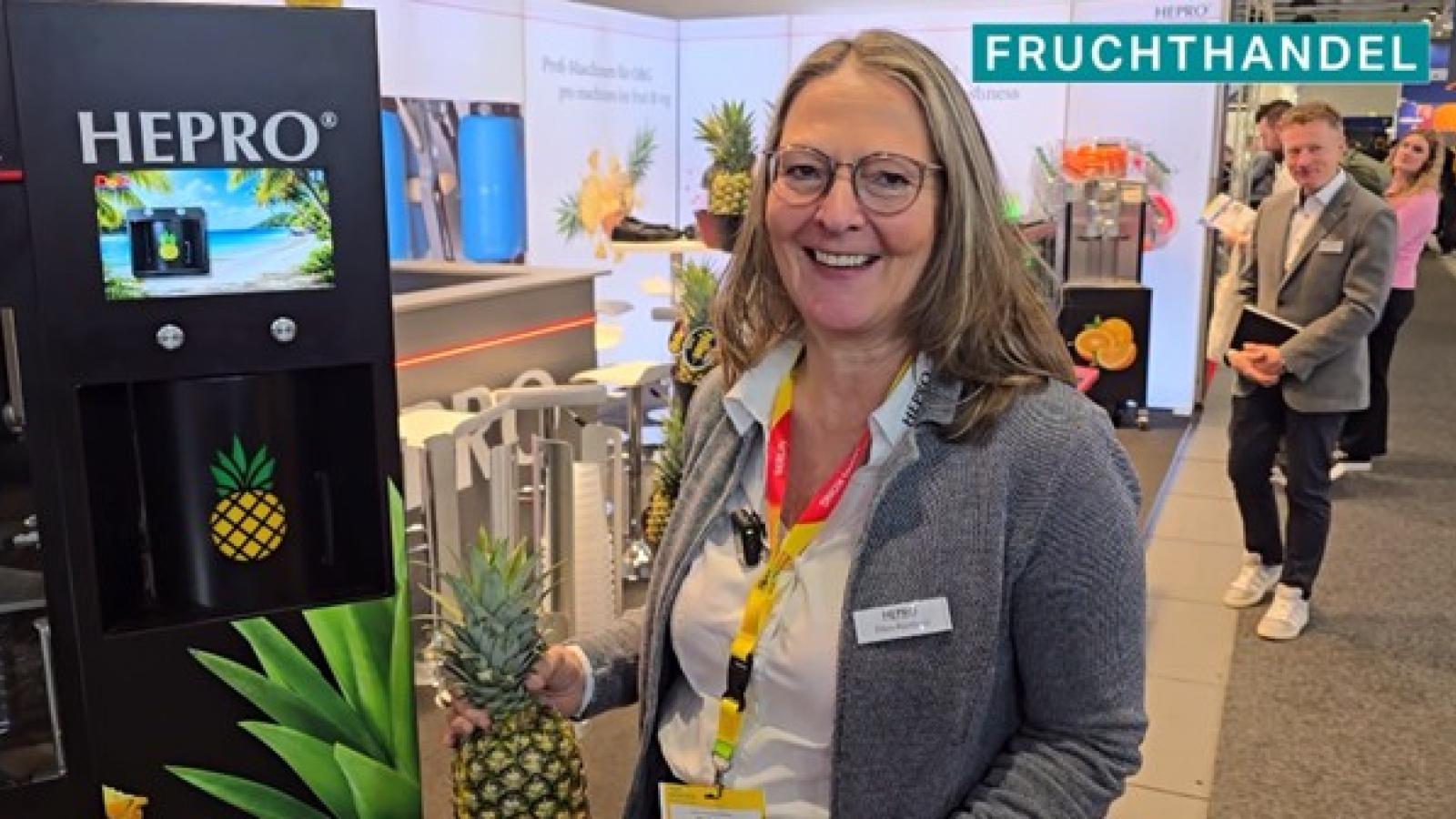 Ananasschneider pina royal von Hepro FL2026