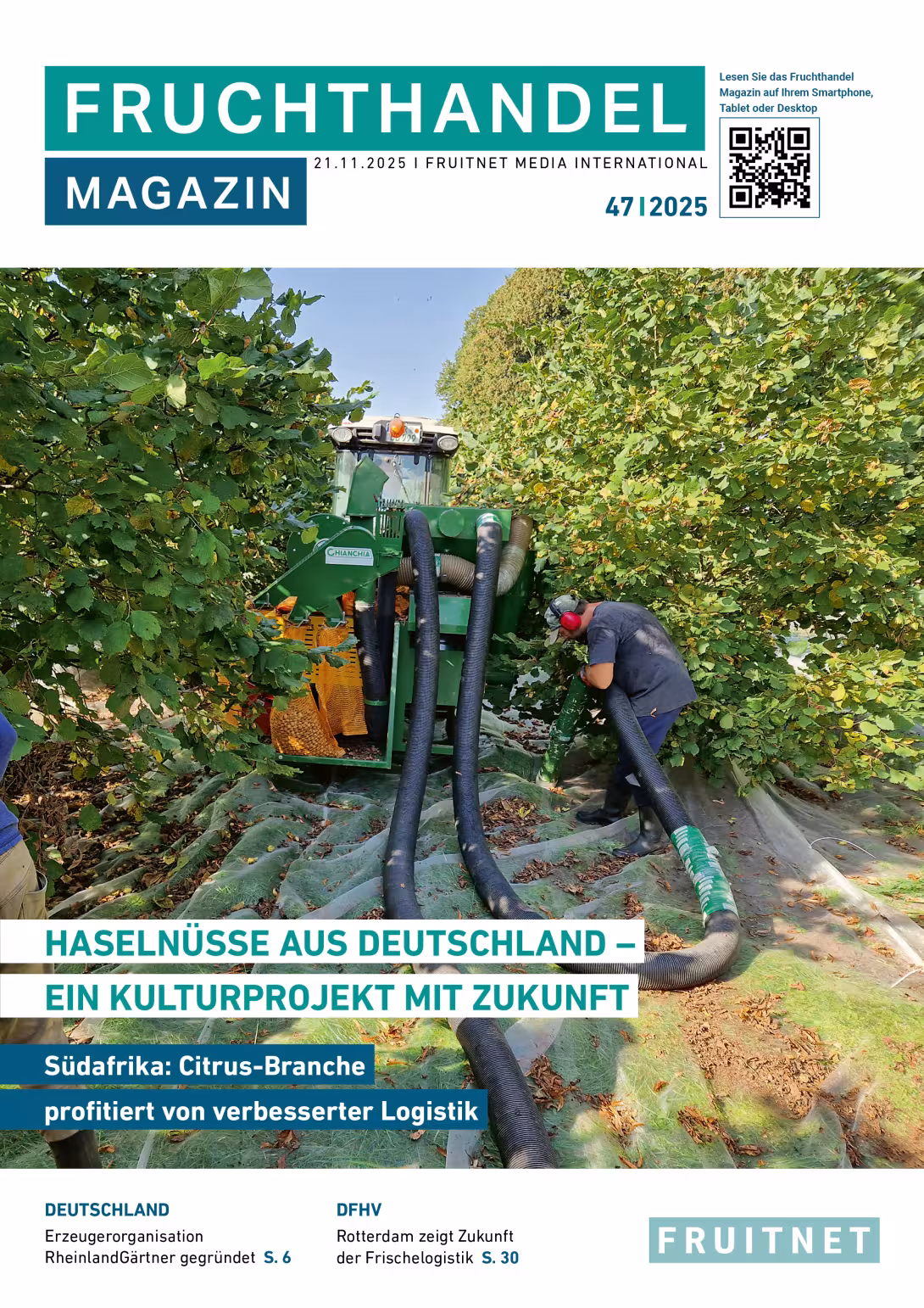 Titel Fruchthandel Magazin - Ausgabe 47/2025