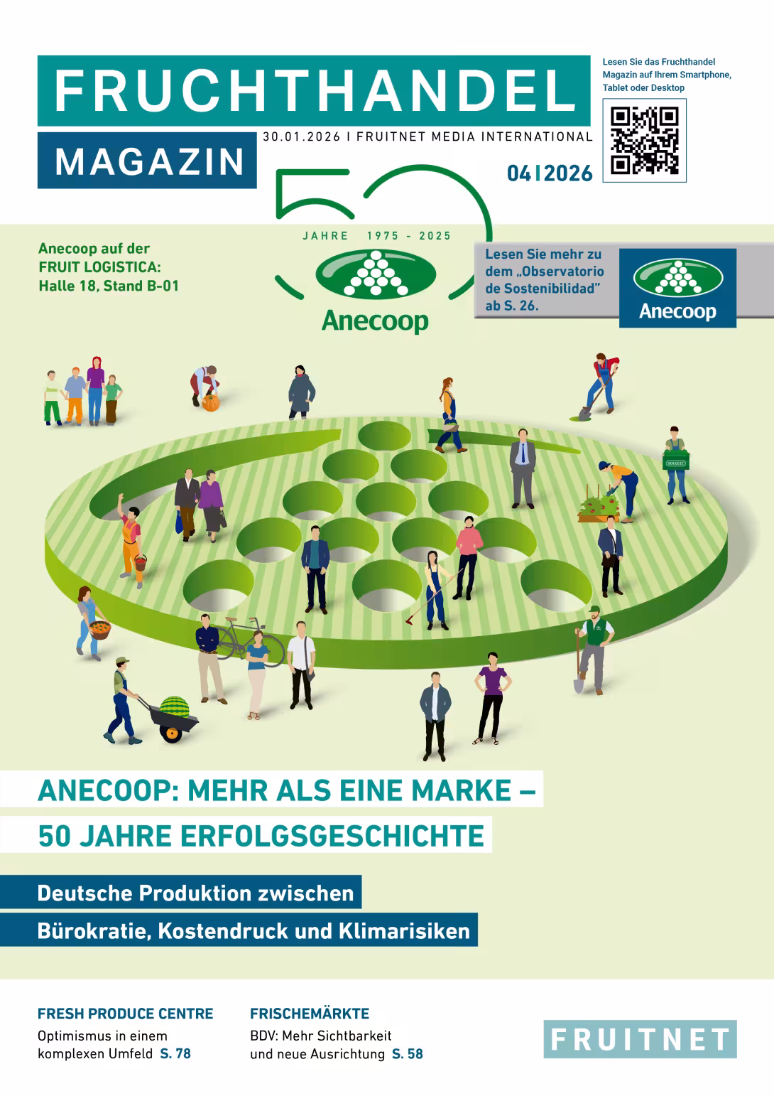Titelbild der 4/2026 des Fruchthandel Magazins