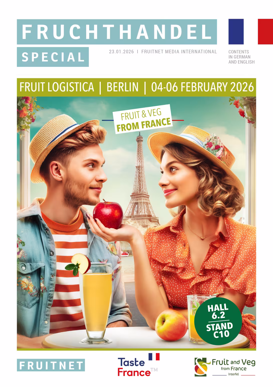 Titelseite 2026 des Länderspecials Frankreich